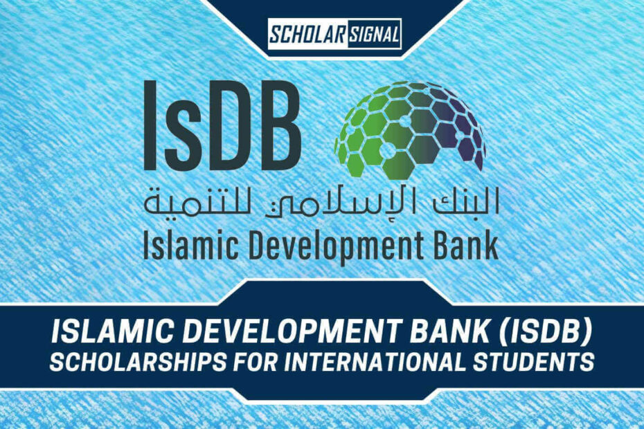 Islamic Development Bank IsDB Scholarships
