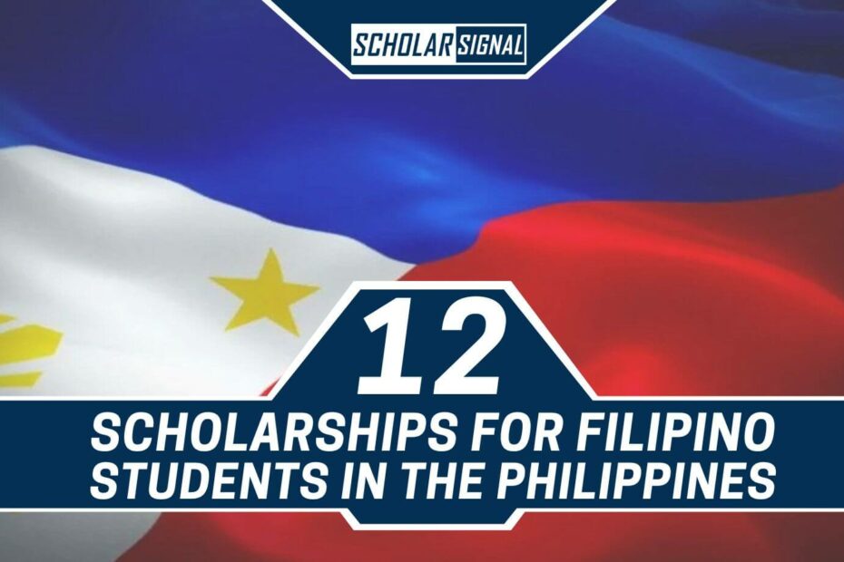 12 Scholarships for Filipino Students