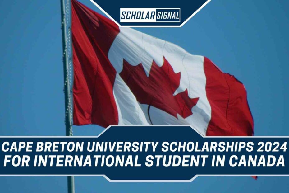 Cape Breton University Entrance Scholarships 2024