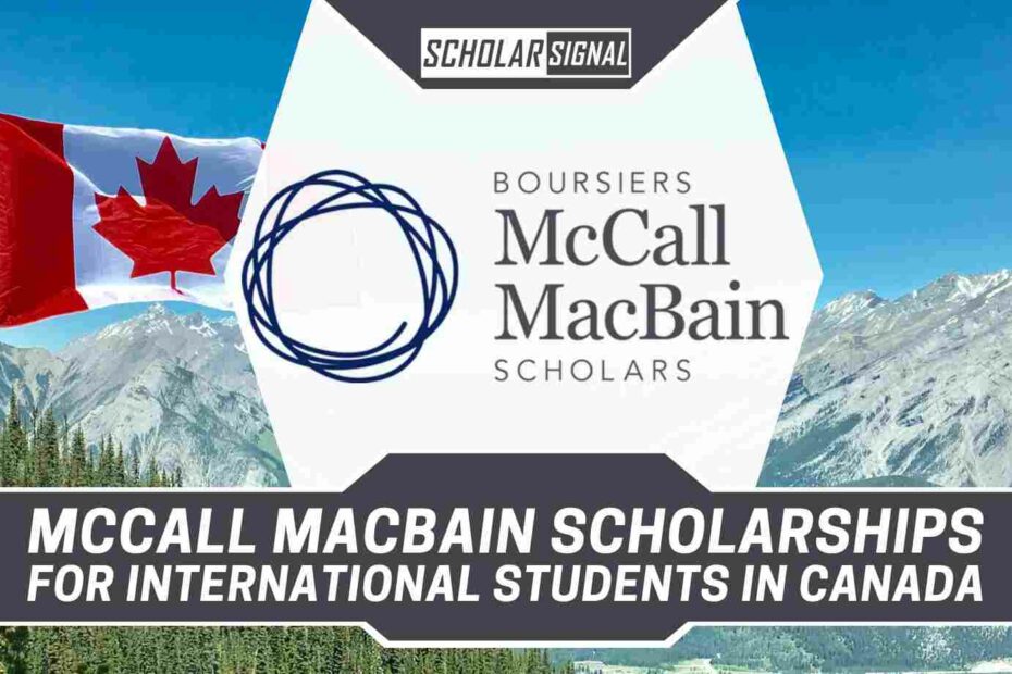 McCall MacBain Scholarships in Canada