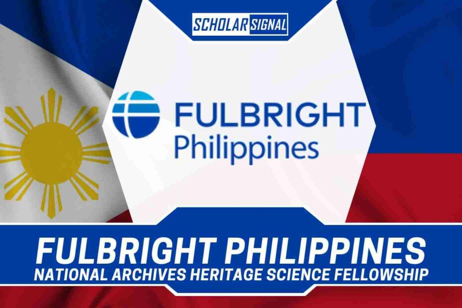 Fulbright Philippines: National Archives Heritage Science Fellowship